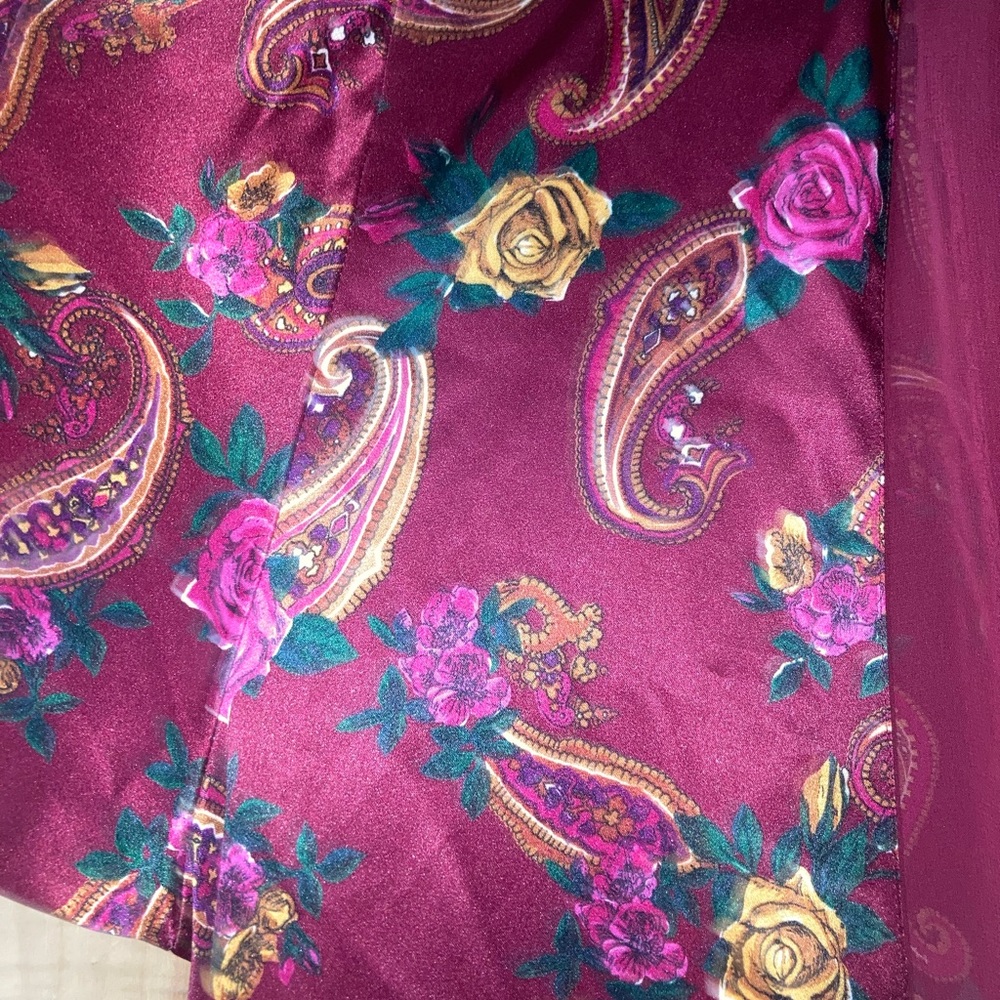 Vintage Victoria's Secret Floral Robe - Picture 4 of 8